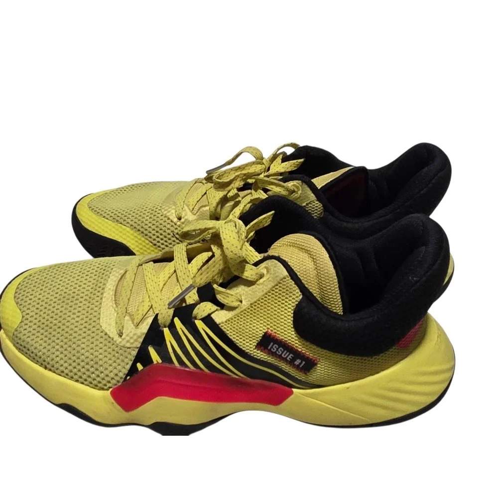 Adidas D.O.N. Issue #1 Shock Yellow Donovan Mitchell Mens Shoes Size 6.5